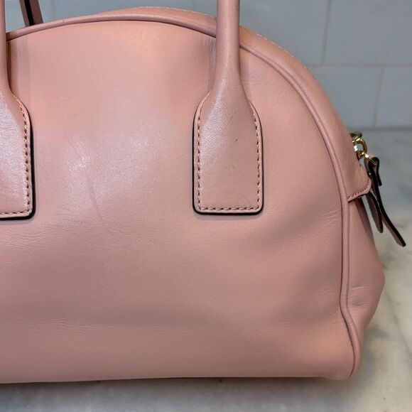 Kate Spade Montrose Avenue Leeland Bow Leather Convertible Satchel Shoulder Bag - Picture 6 of 16